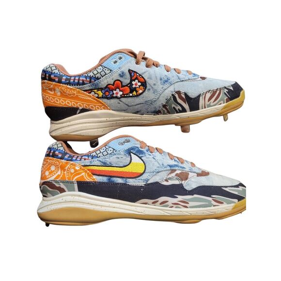 NEW Nike Shoes Men's 11.5 Promo Air Max 1 SP Concepts Far Out Baseball Cleats - Picture 1 of 13